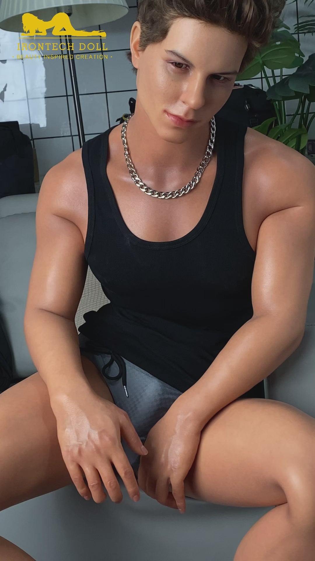 Drake von Pornstar sexdukke (Irontech Doll 175cm silikon)