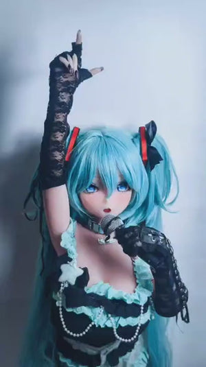 Hatsuna Miku sexdukke (Elsa Babe 148cm Rad014 silikon)