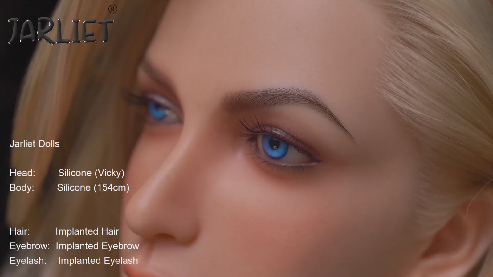Vicky sexdukke (Jarliet 154 cm C-cup silikon)