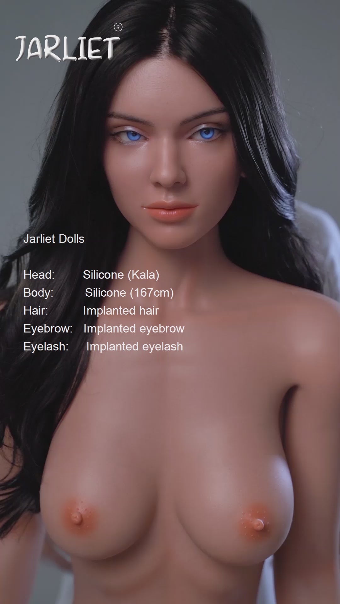 Naken sexdukke (Jarliet 167cm B-cup Silikon)