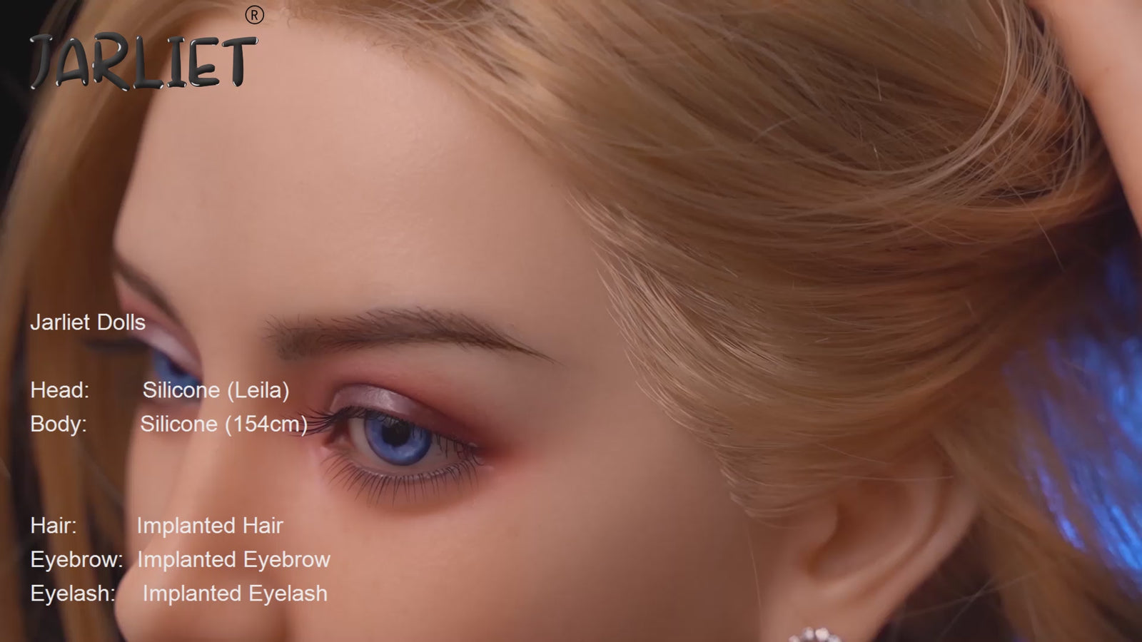 Leila sexdukke (Jarliet 154 cm C-cup silikon)