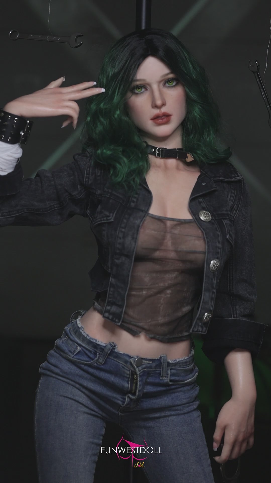 Alexa sexdukke (FunWest Doll 157cm d-cup #045s silikon)