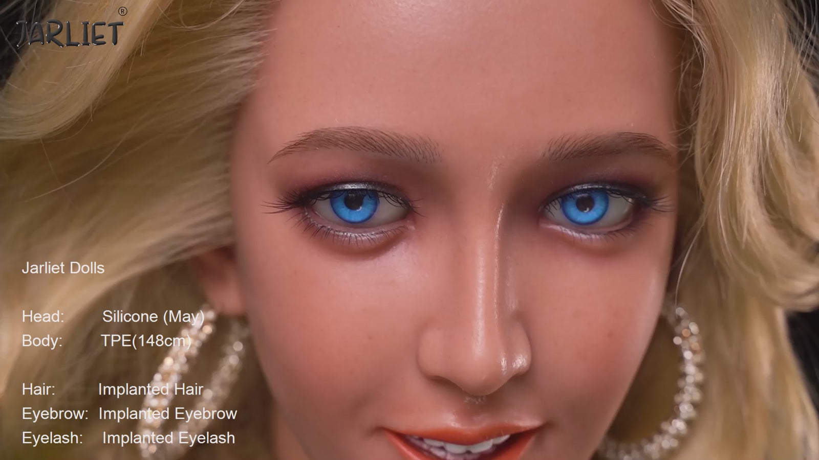 mai sexdukke (Jarliet 148 cm E-cup TPE+silikon)