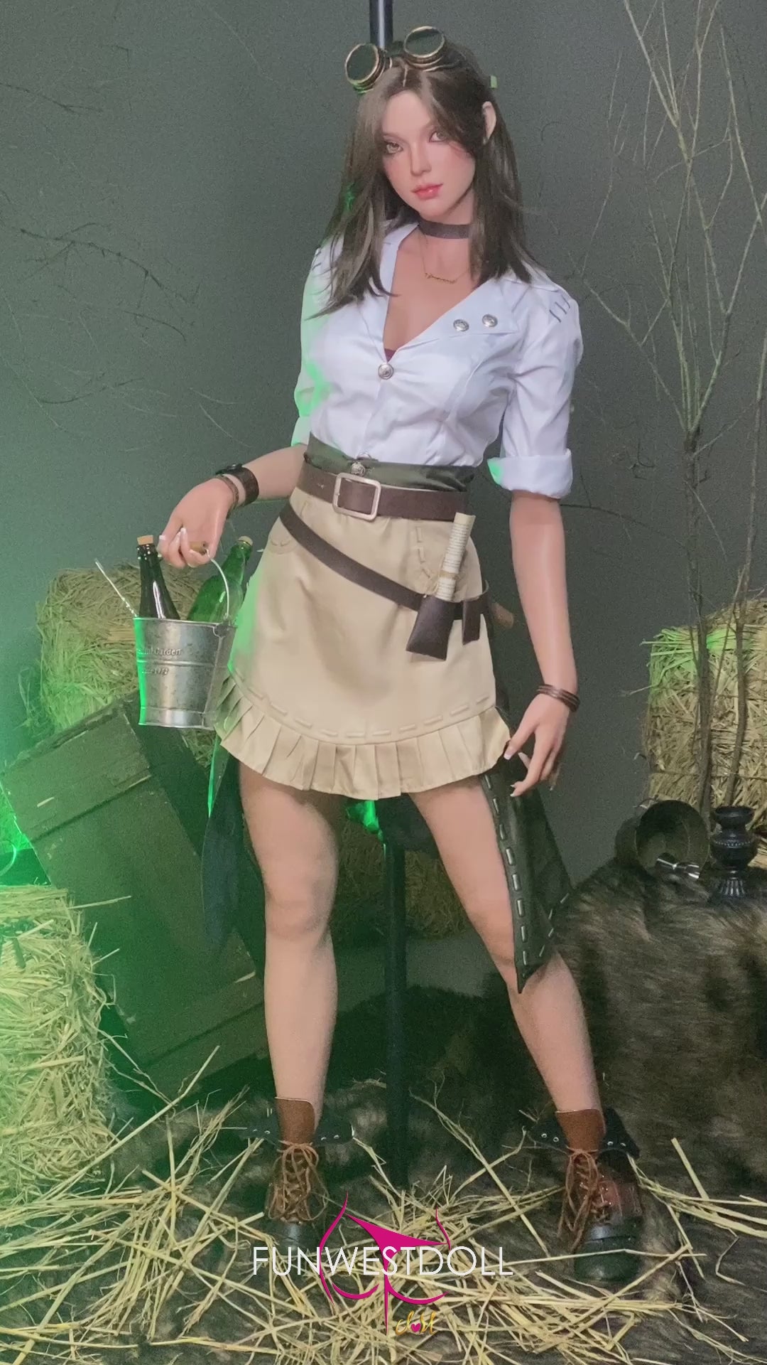 Lexie sexdukke (FunWest Doll 168cm d-cup #026S RST Silikon)