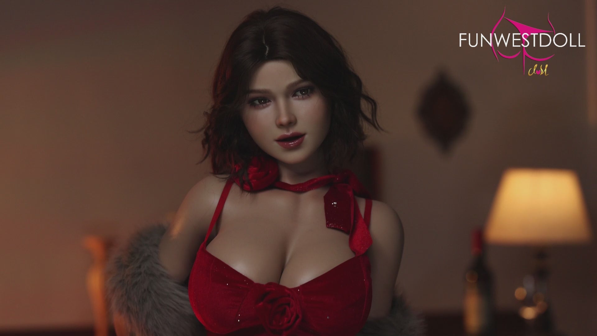 Rose sexdukke (FunWest Doll 157cm g-cup #043SJ silikon)