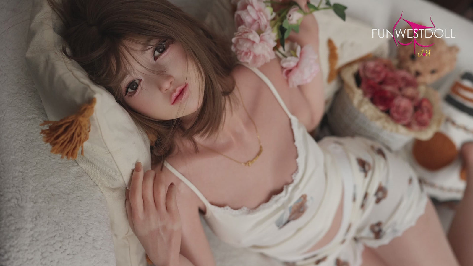 Amy sexdukke (FunWest Doll 159 cm A-cup #041S silikon)