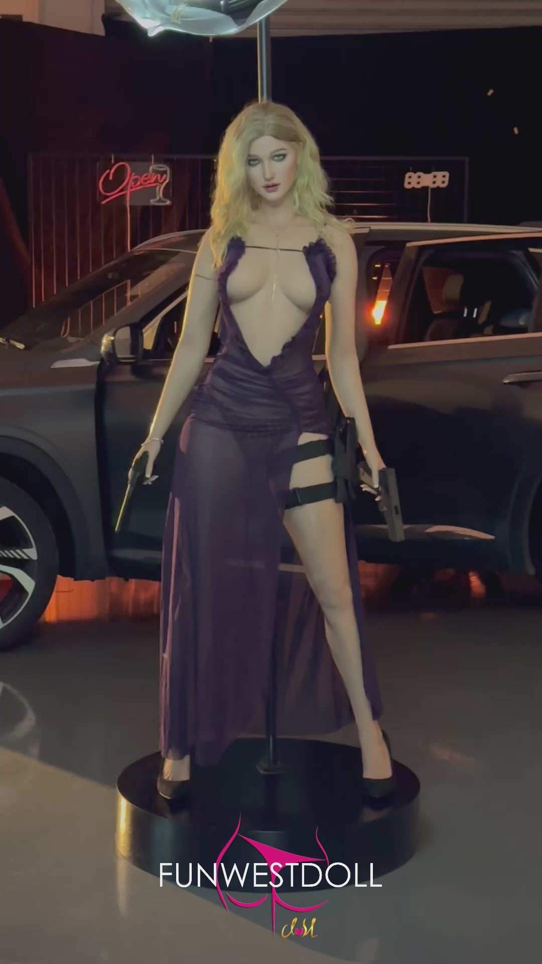 Skylar sexdukke (FunWest Doll 168 cm D-cup #044S RST silikon)