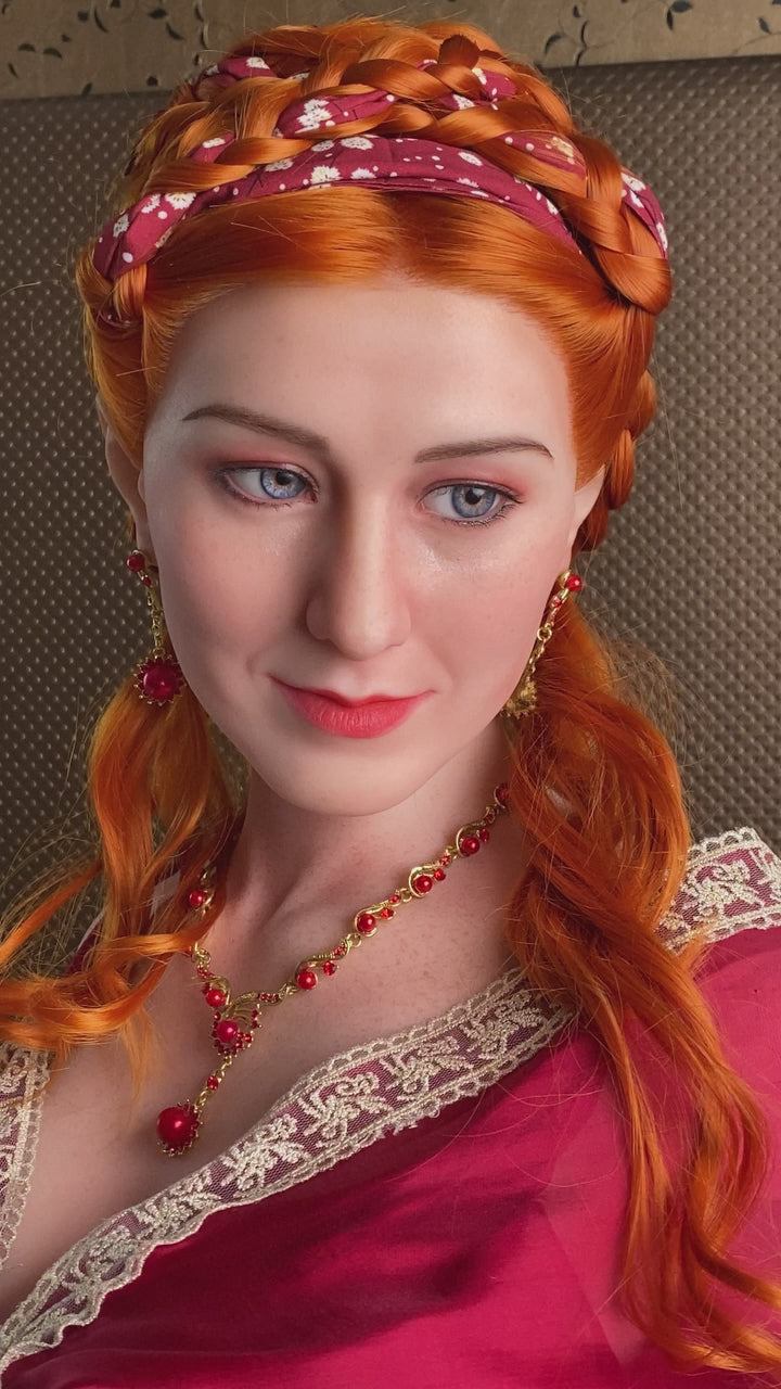 Lucretia sexdukke (Starpery 165 cm G-cup TPE+silikon)