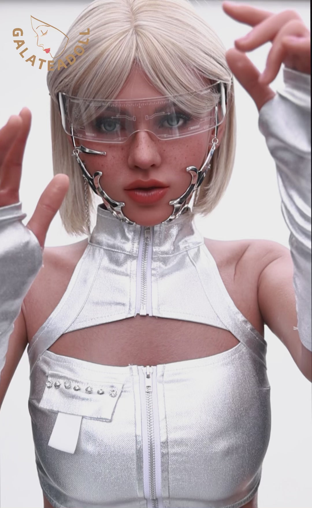 Alaska sexdukke (Galatea Doll 164 cm B-cup #136 Silikon)