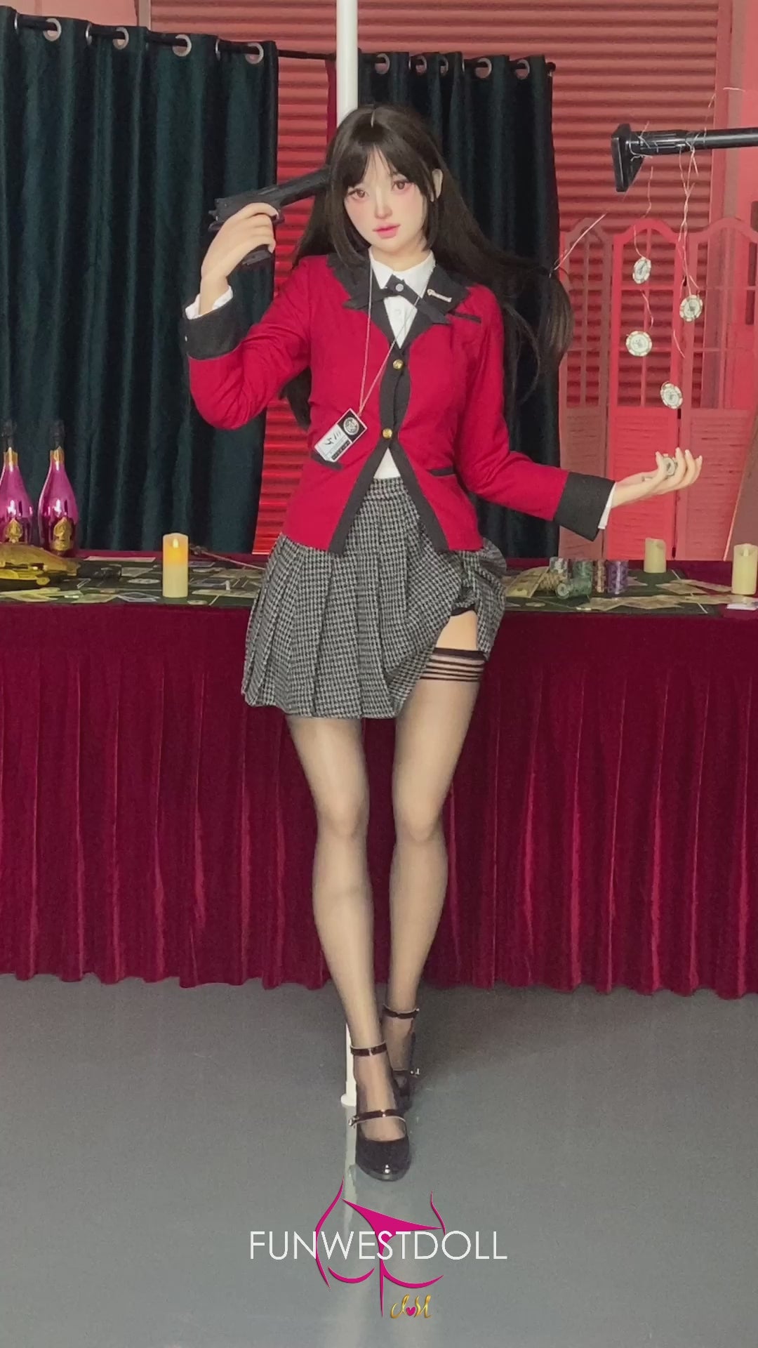 Yumeko Jabami sexdukke (FunWest Doll 159 cm A-cup #038S silikon)