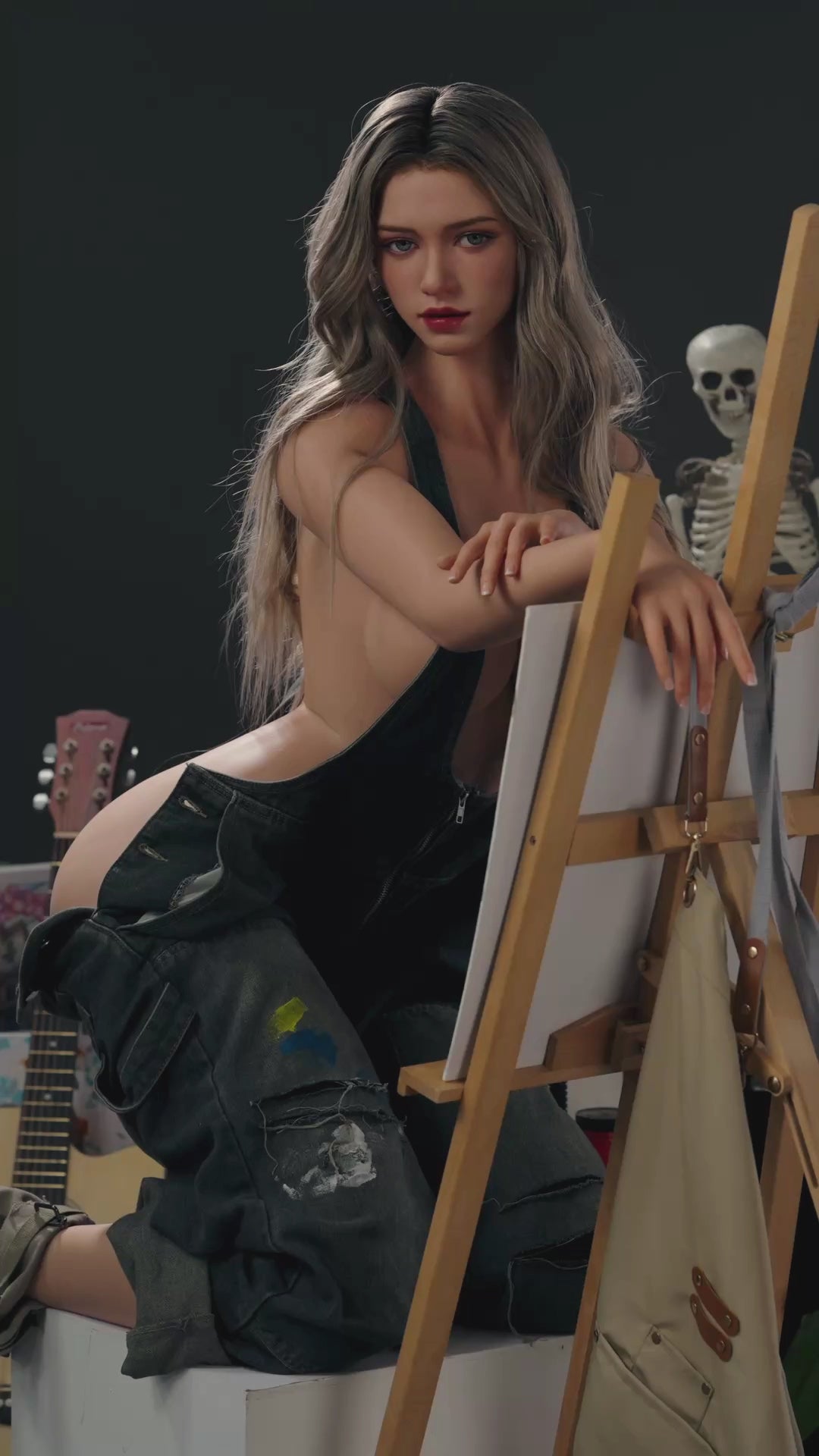 Polly sexdukke (TOP CYDOLL 176 cm E-cup TPE+silikon)