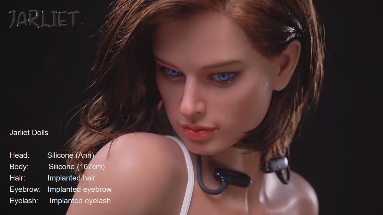 Ann sexdukke (Jarliet 167 cm B-cup silikon)