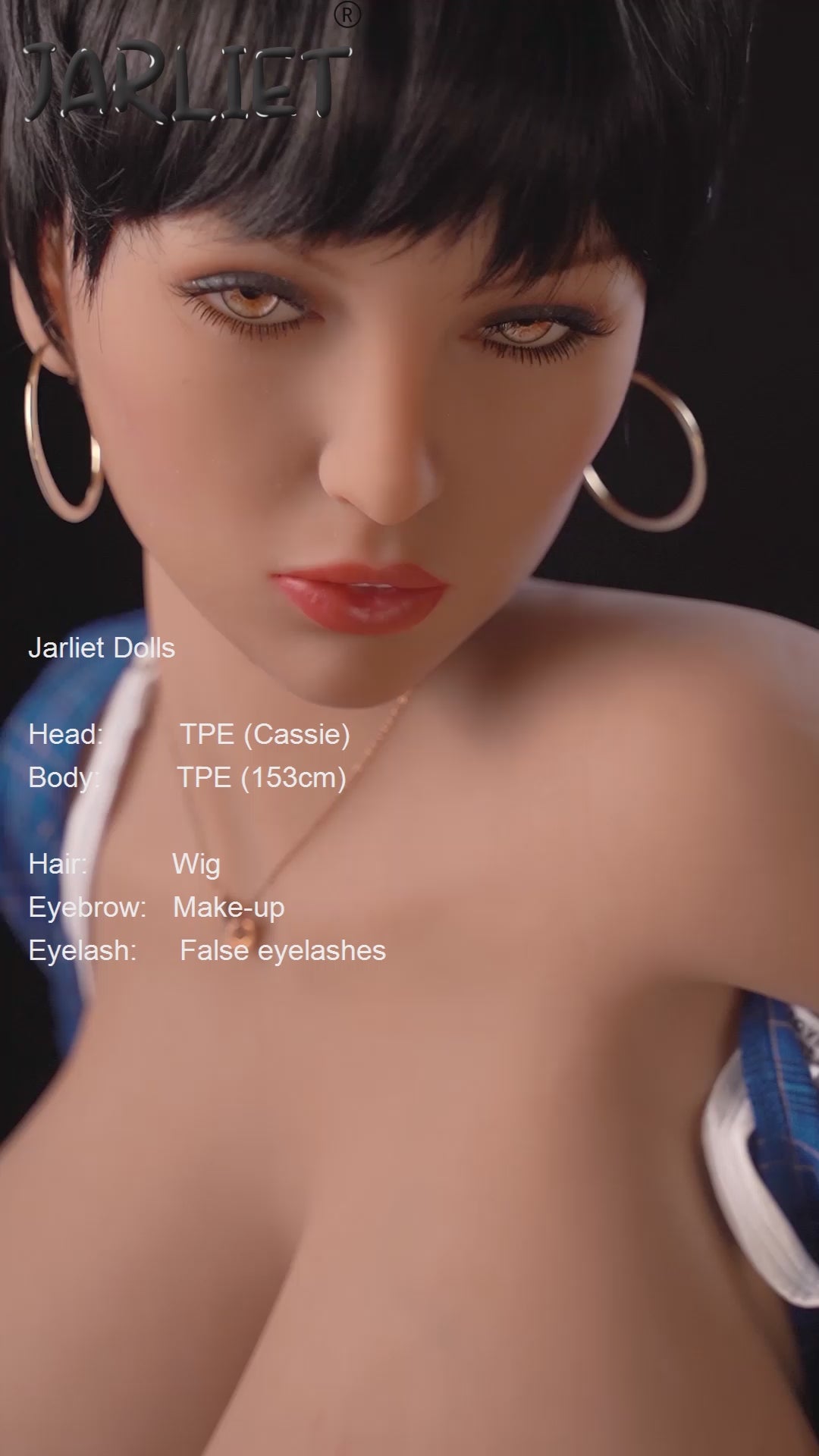 Cassie sexdukke (Jarliet 153cm K-cup TPE)