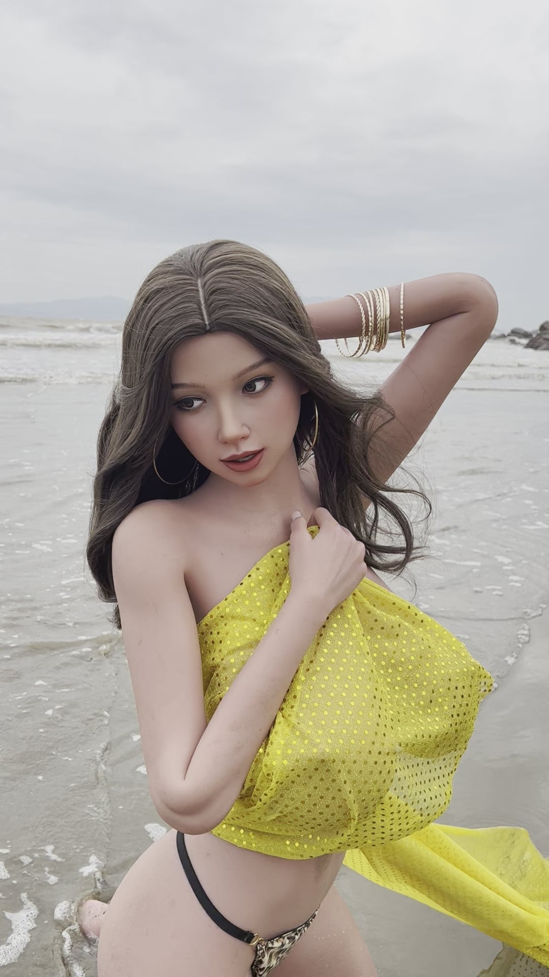 Yasmin sexdukke (Zelex 166 cm K-cup ZXE209-1 SLE silikon)