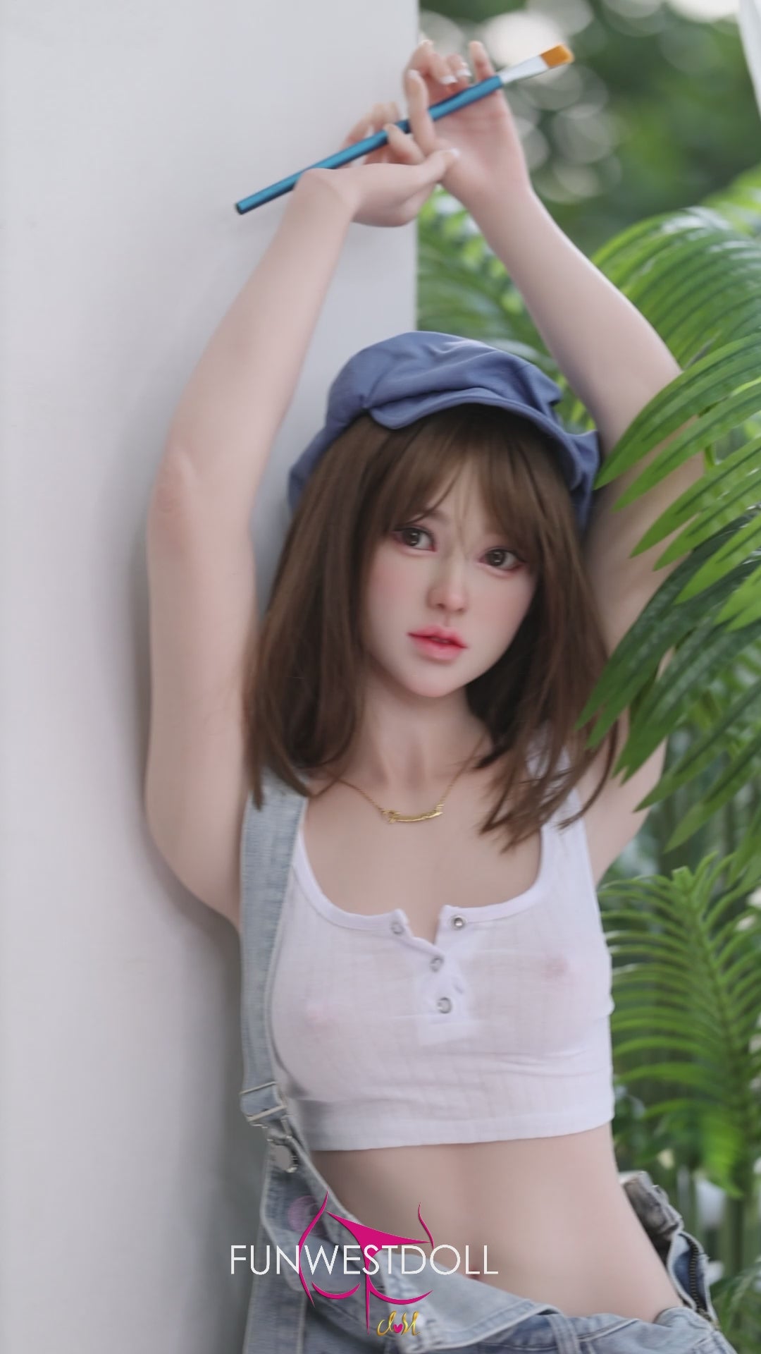Lucy sexdukke (FunWest Doll 159cm a-cup #032s silikon)