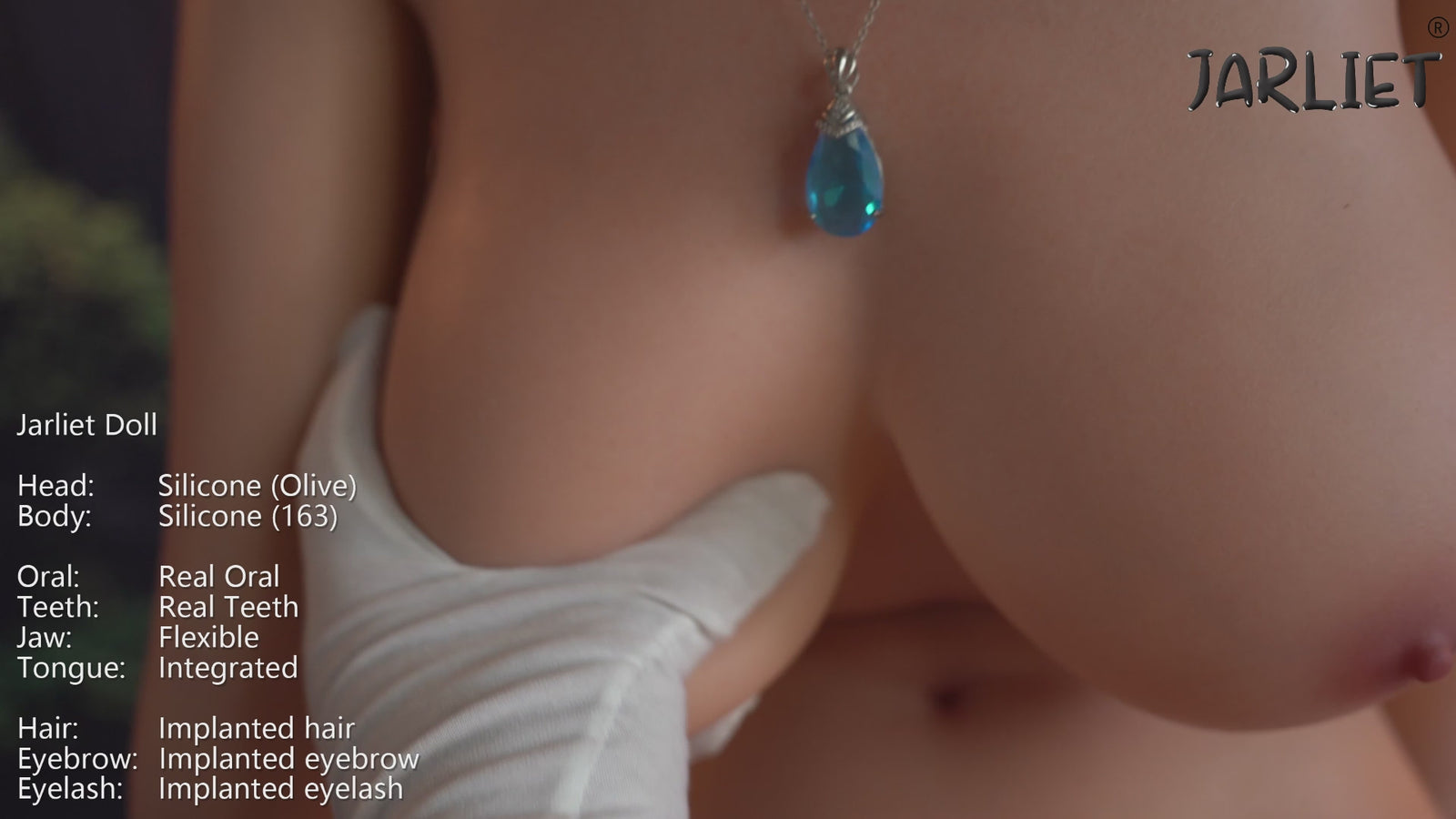 Oliven sexdukke (Jarliet 163 cm D-cup silikon)
