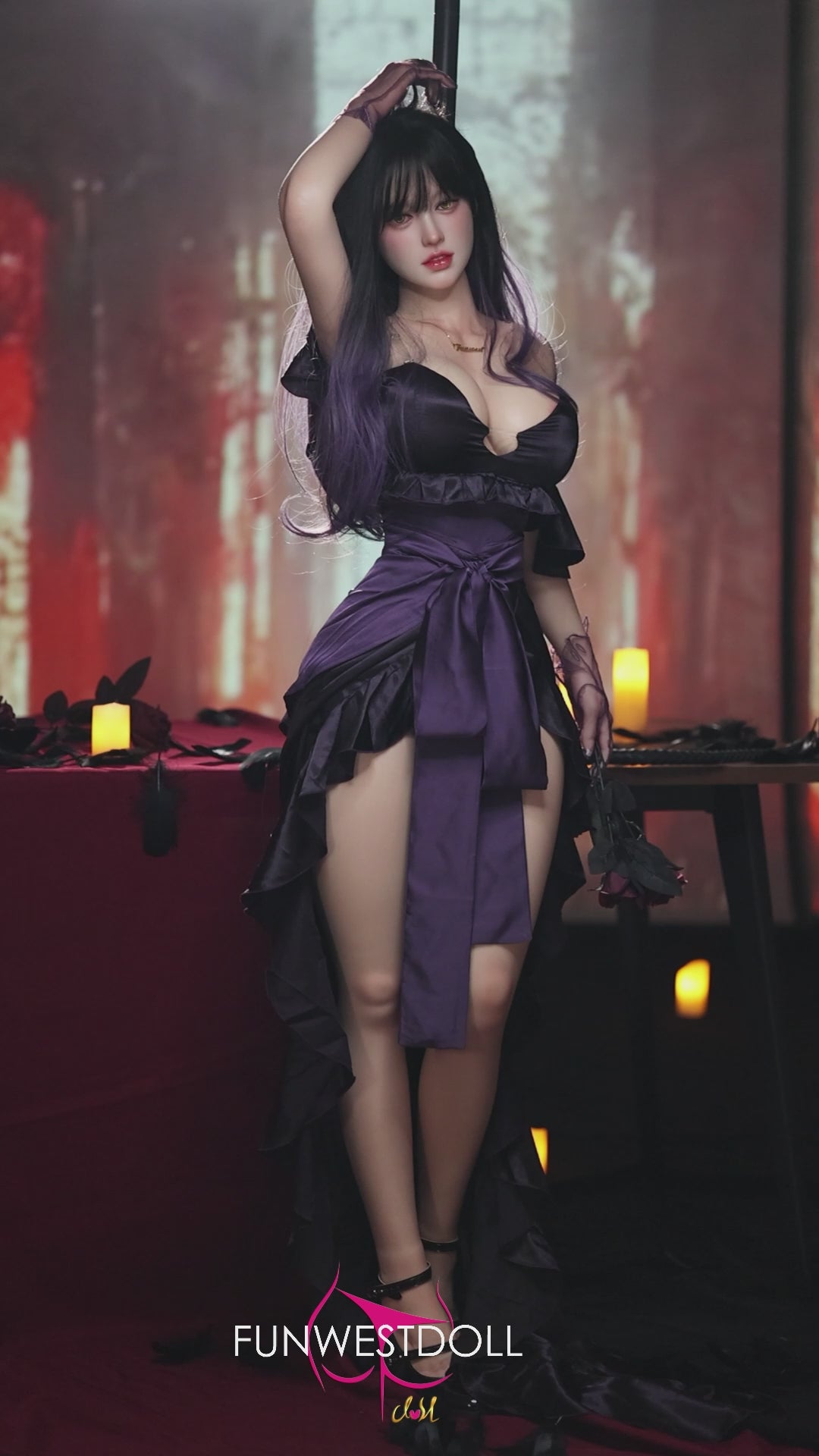 Chloe sexdukke (FunWest Doll 160cm e-cup #035s silikon)