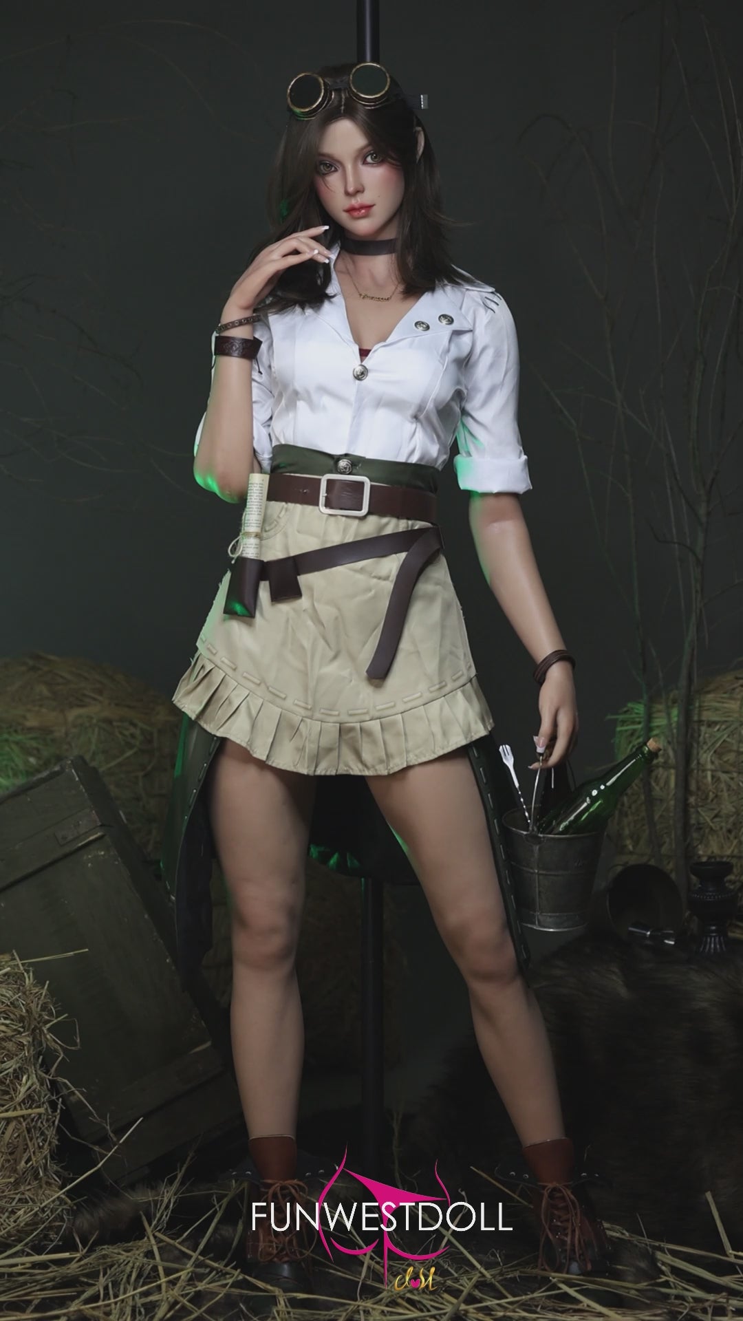 Lexie sexdukke (FunWest Doll 168cm d-cup #026S RST Silikon)