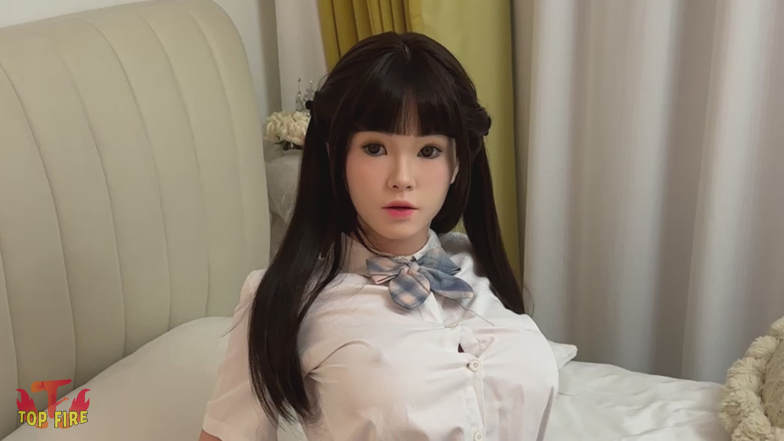 Sharon sexdukke (Top Fire Doll 158 cm D-cup T28 silikon)