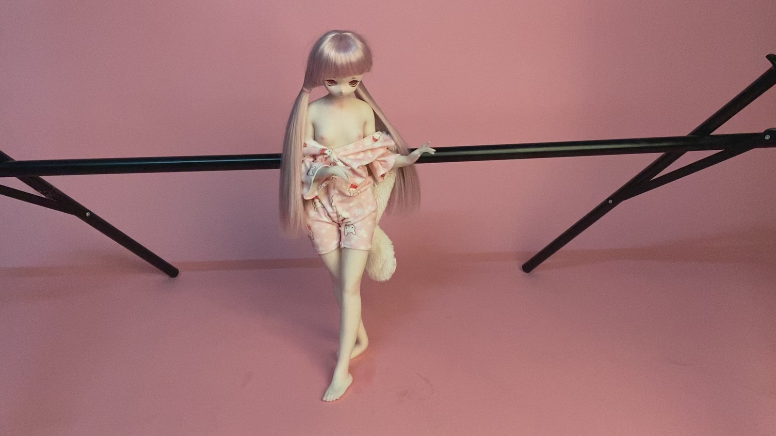 Sally sexdukke (Climax Doll Mini 55cm A-cup silikon)