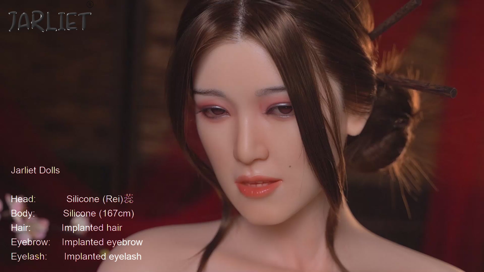 Rei sexdukke (Jarliet 167 cm B-cup silikon)