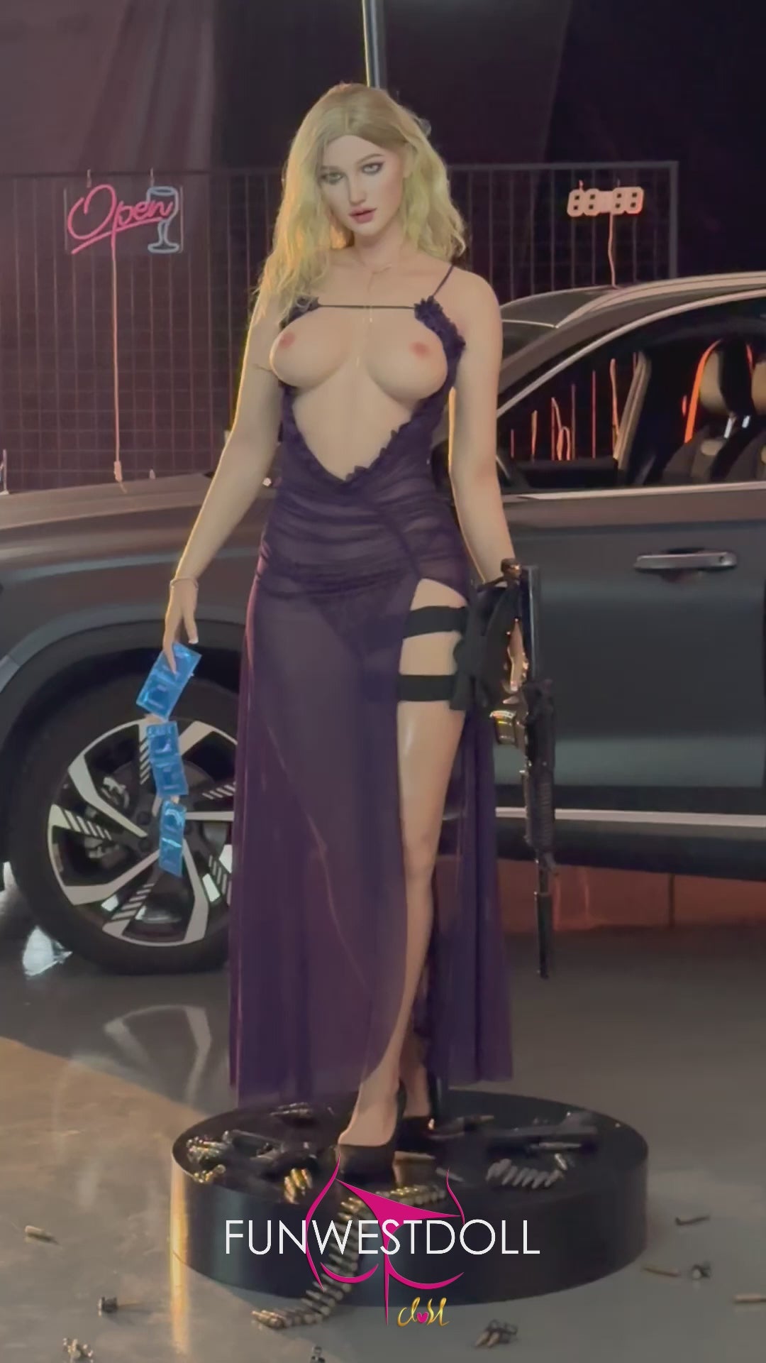 Skylar sexdukke (FunWest Doll 168 cm D-cup #044S RST silikon)