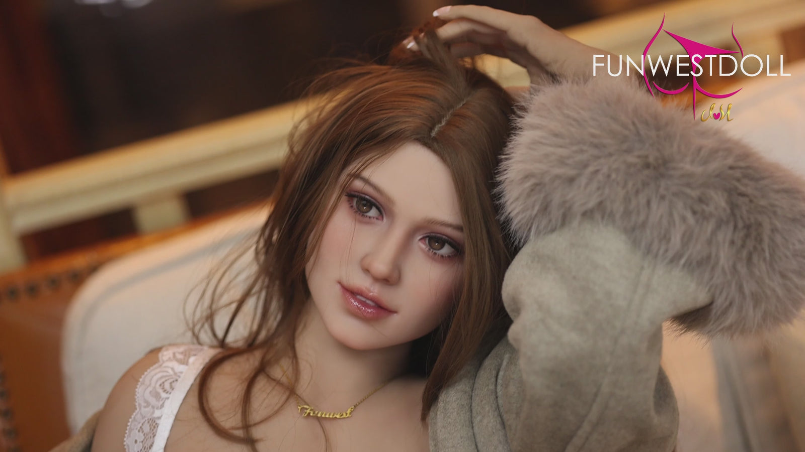 Rose sexdukke (FunWest Doll 157 cm G-cup #043 TPE)