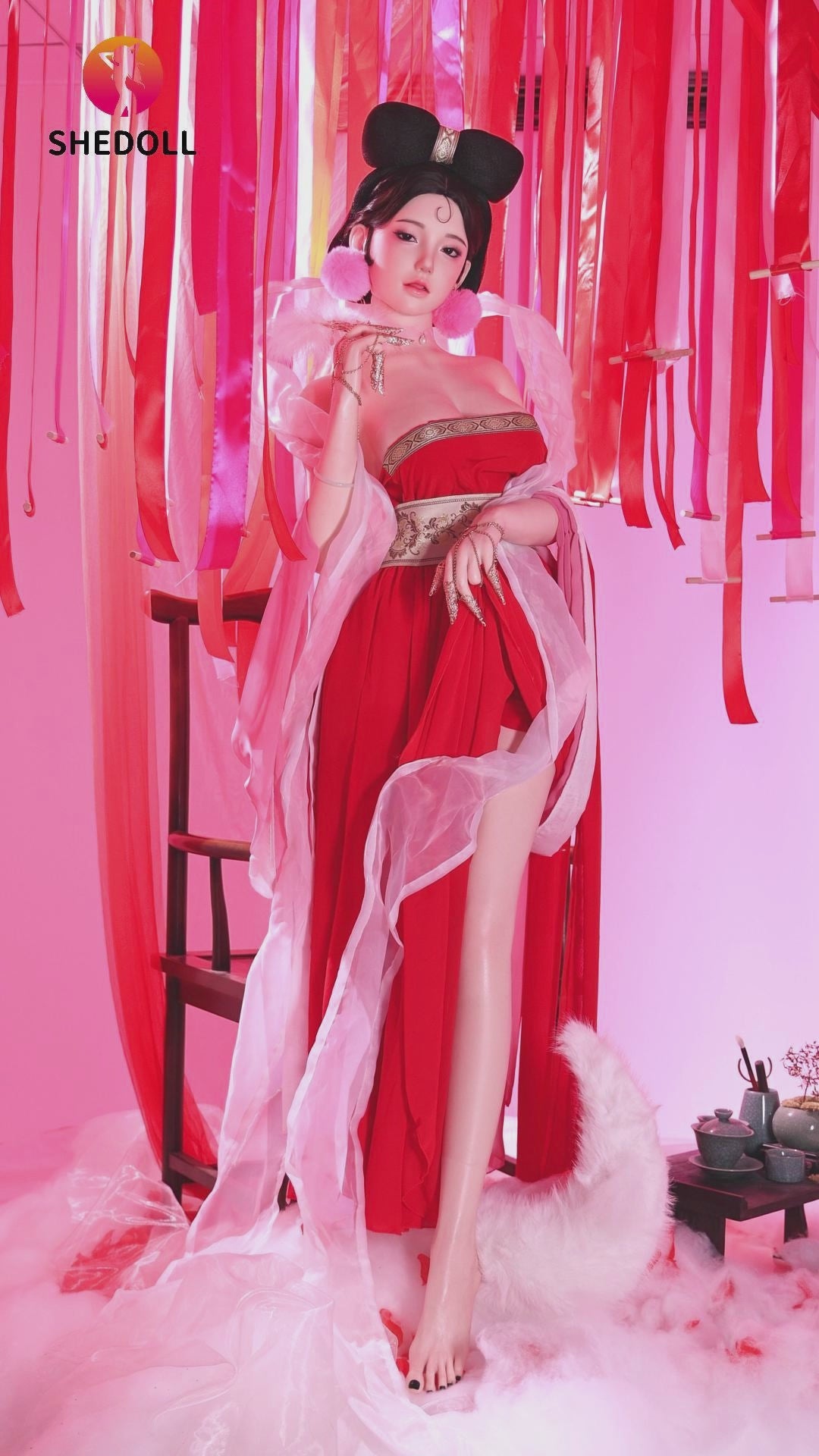 Vesper sexdukke (SHEDOLL 168 cm D-cup #SH193 2.0 silikon)