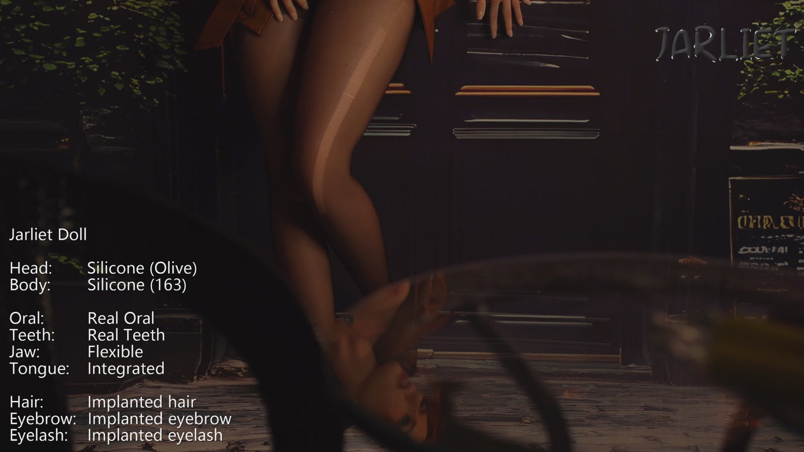 Oliven sexdukke (Jarliet 163 cm D-cup silikon)