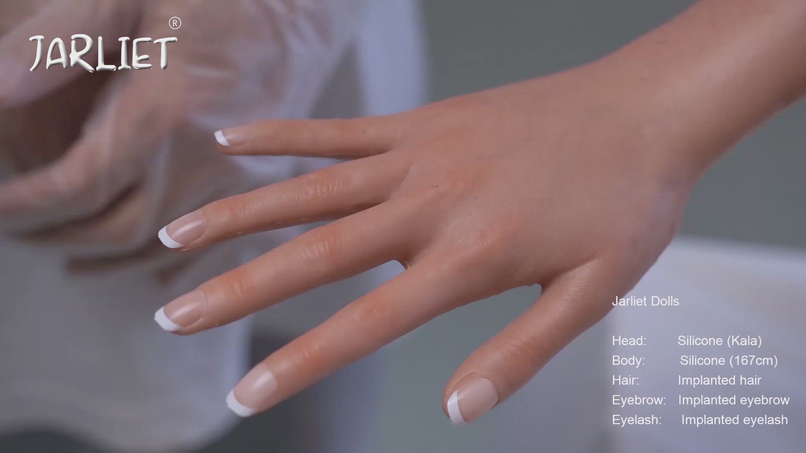 Skallet sexdukke (Jarliet 167 cm B-cup silikon)
