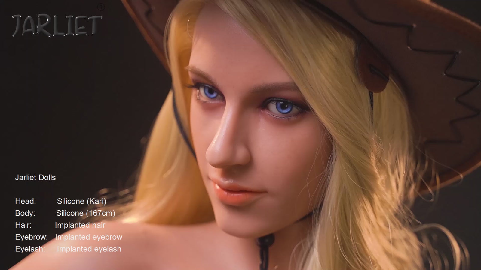 Kari sexdukke (Jarliet 167 cm B-cup silikon)