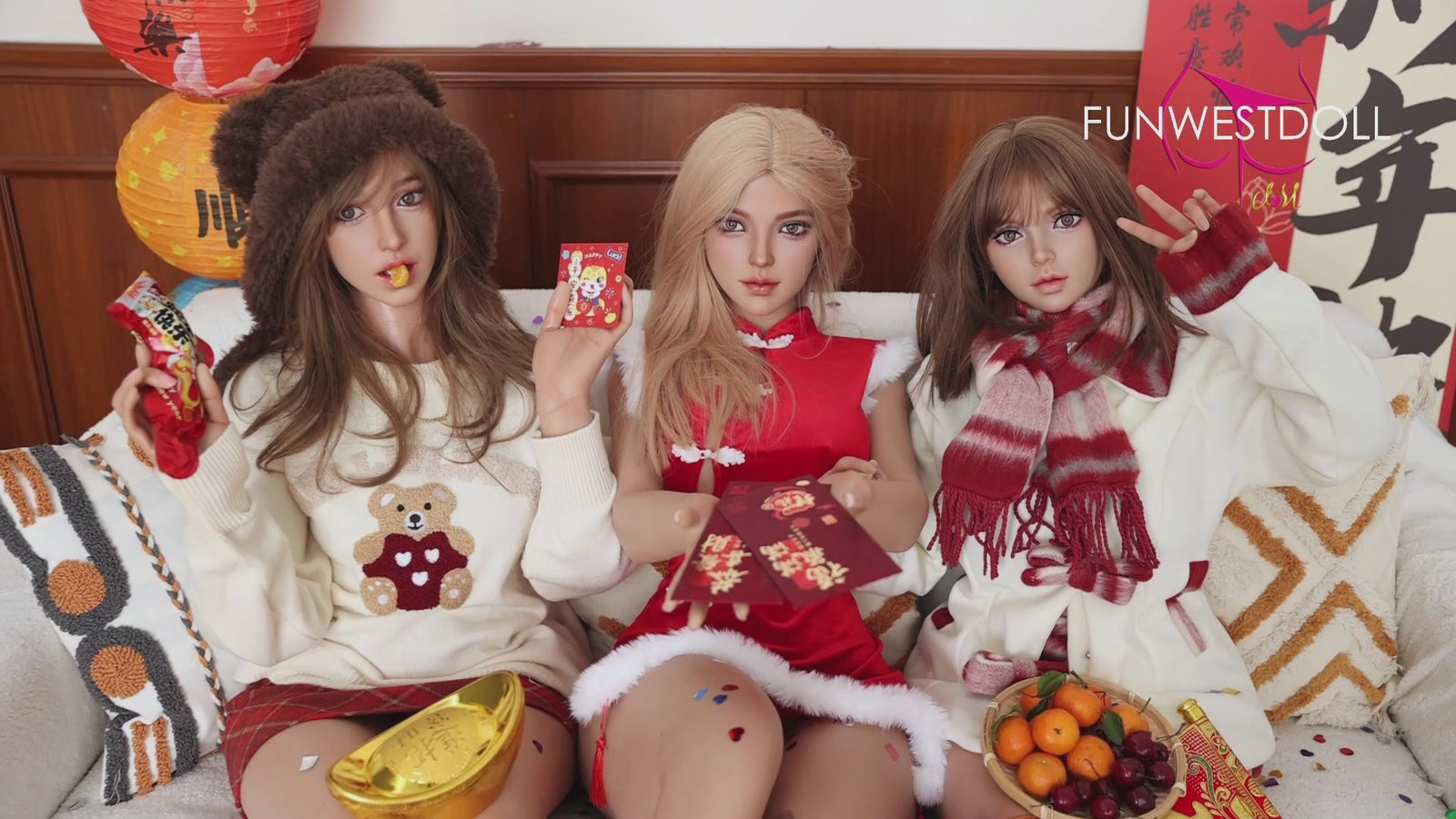 Lily sexdukke (FunWest Doll 156 cm F-cup #036S silikon)