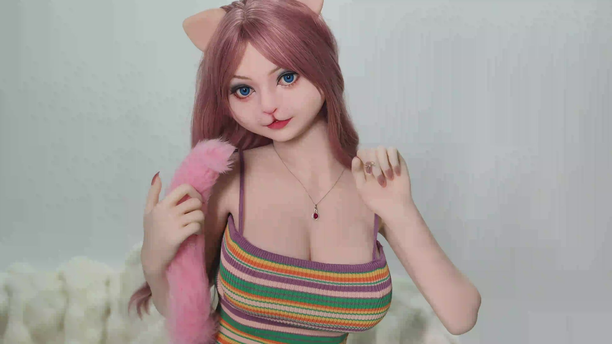 Miriam sexdukke (Dolls Castle 156cm e-cup #A12 TPE+silikon)