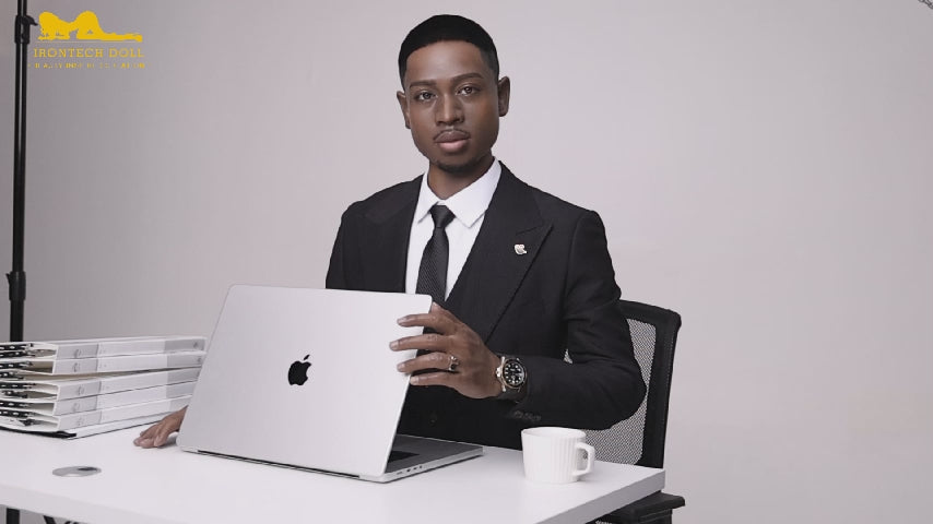 James mannlig sexdukke (Irontech Doll 170 cm M8 silikon)