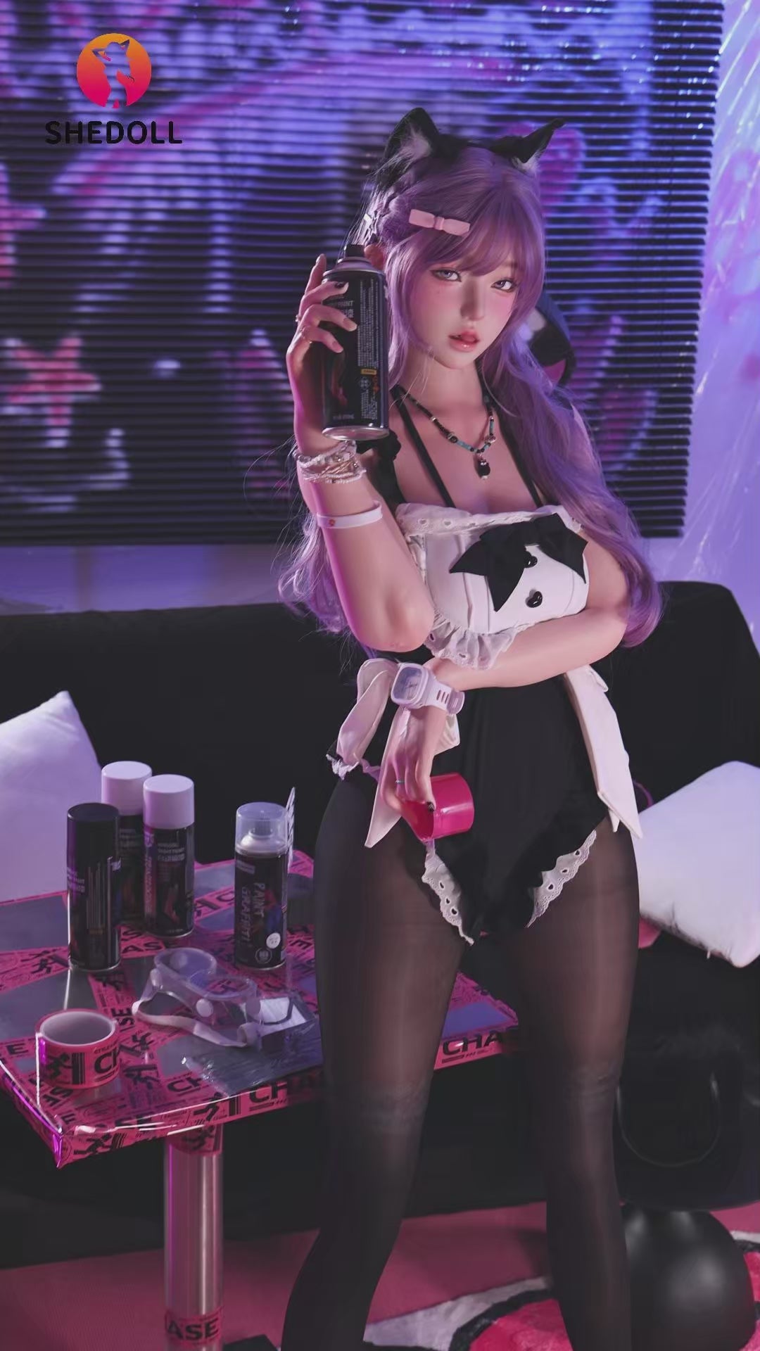 Jasmine sexdukke (SHEDOLL 168 cm D-cup #SH180 2.0 silikon)