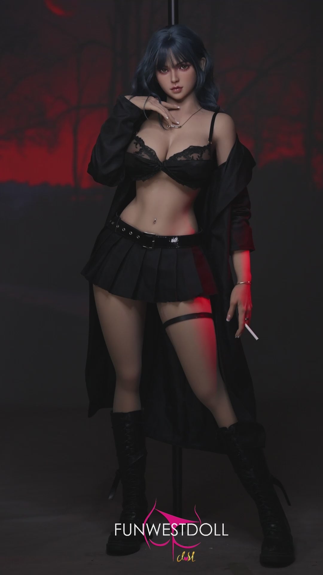 Lily sexdukke (FunWest Doll 157 cm G-cup #036 TPE)