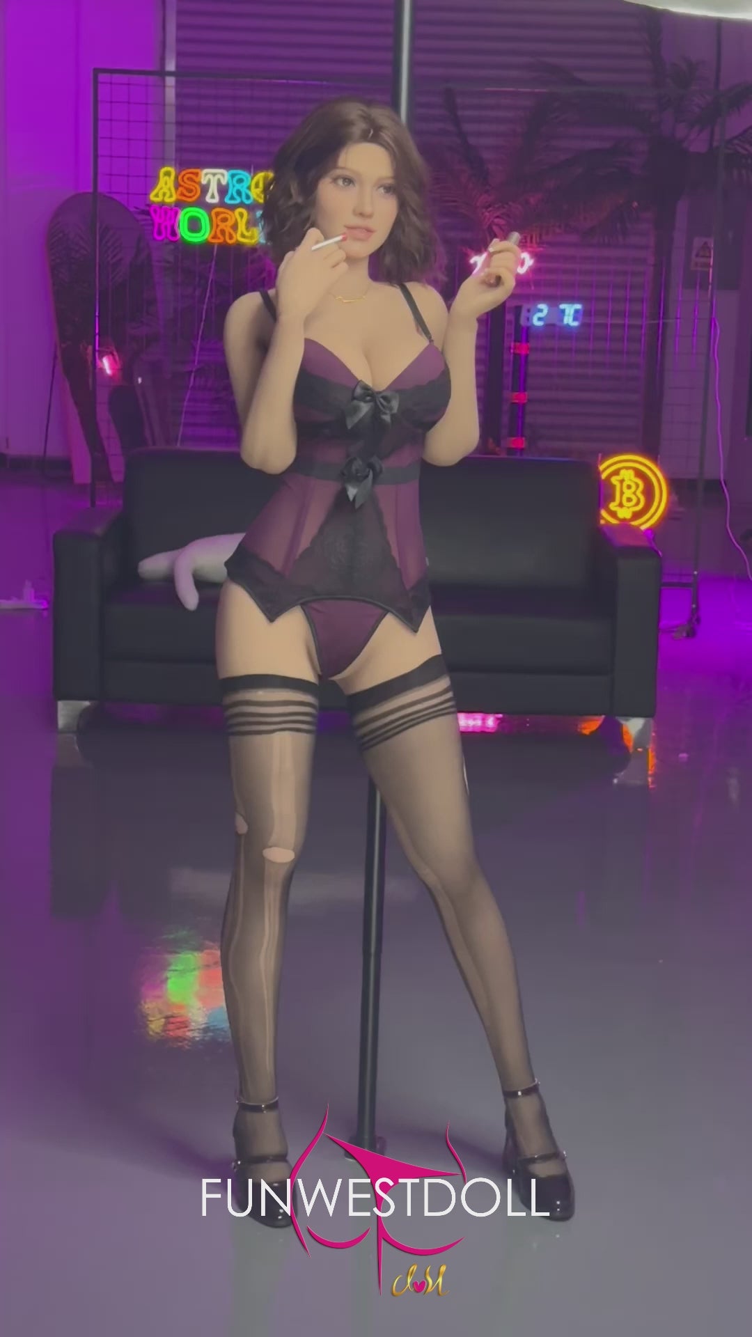 Rose sexdukke (FunWest Doll 162 cm F-cup #043 TPE)