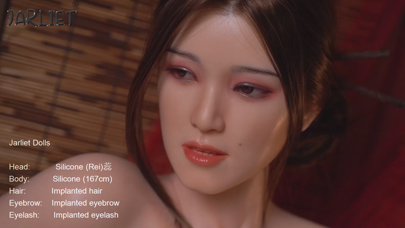 Rei sexdukke (Jarliet 167 cm B-cup silikon)