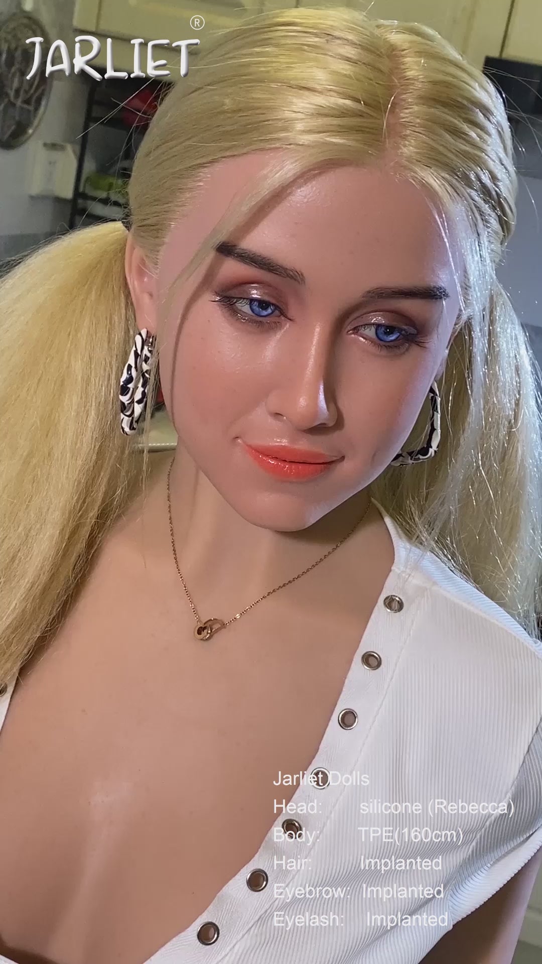 Rebecca sexdukke (Jarliet 160 cm D-cup TPE+silikon)