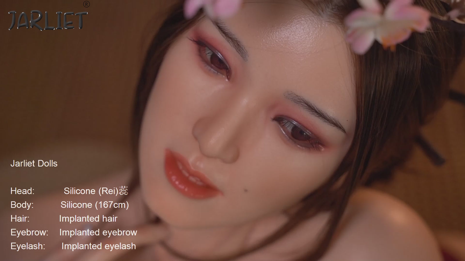 Rei sexdukke (Jarliet 167 cm B-cup silikon)