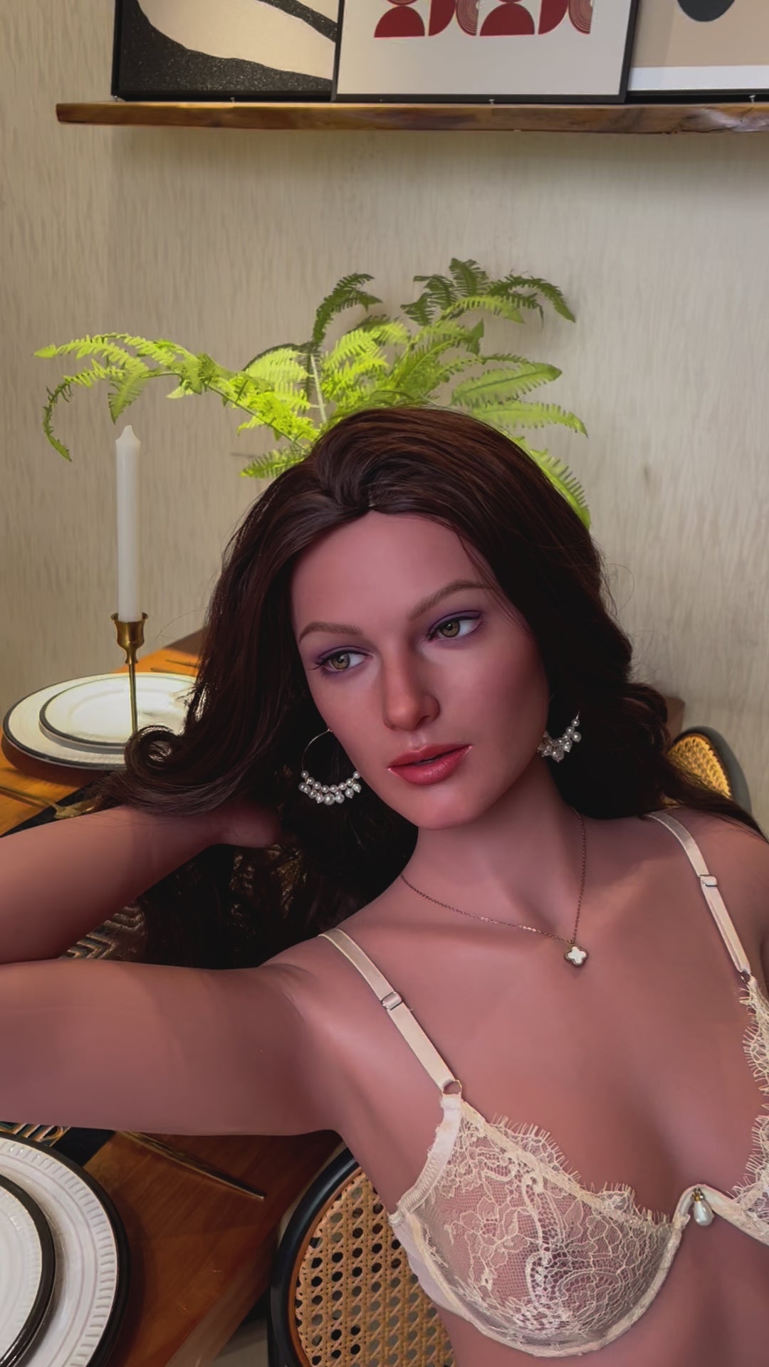 Donna sexdukke (Zelex 171cm C-cup ZXE214-1 SLE silikon)