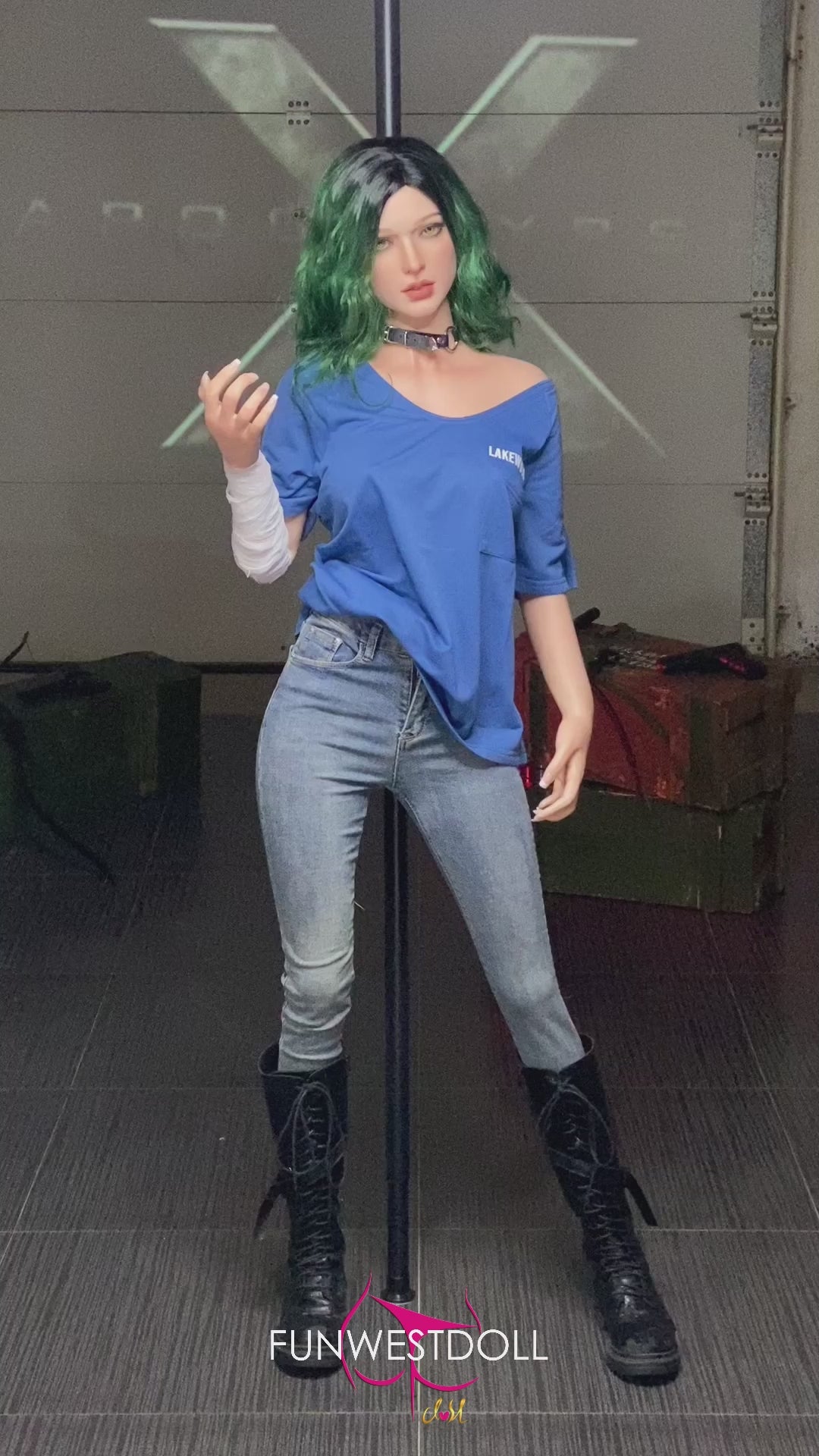 Alexa sexdukke (FunWest Doll 157cm d-cup #045s silikon)