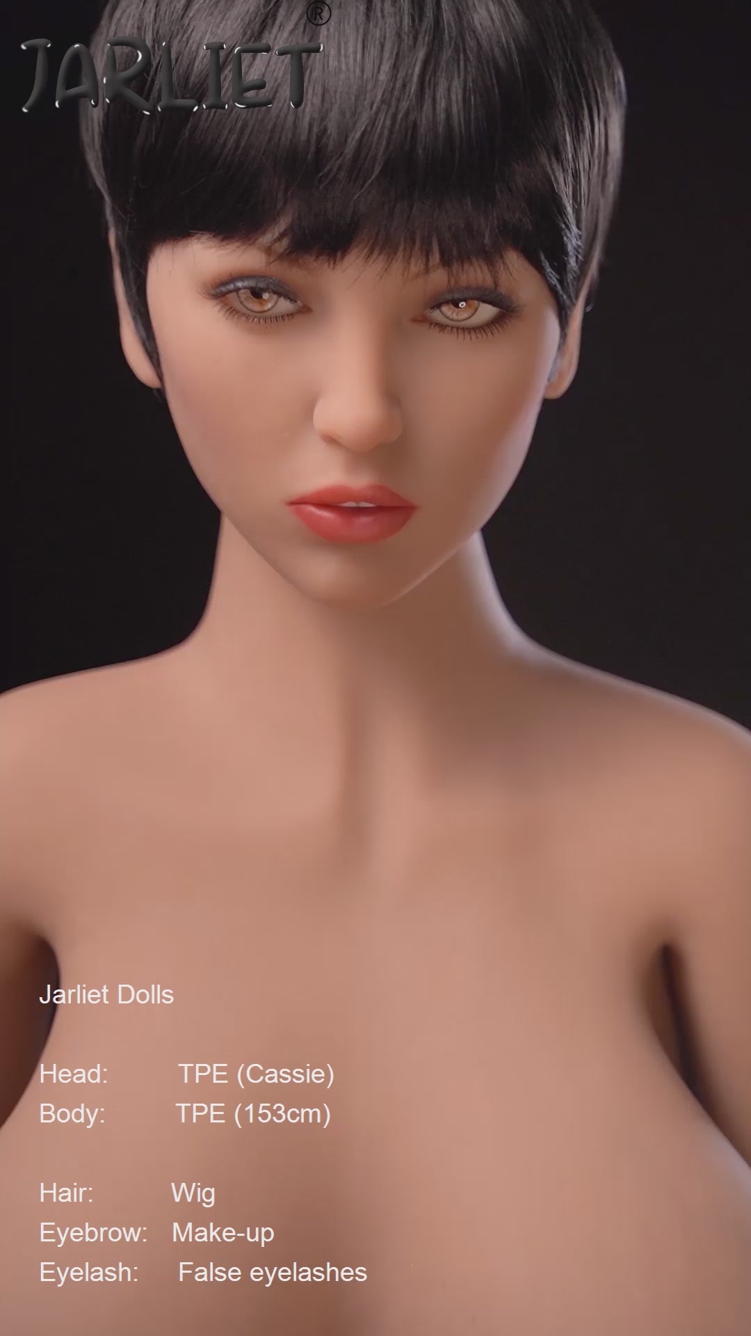 Cassie sexdukke (Jarliet 153cm K-cup TPE)