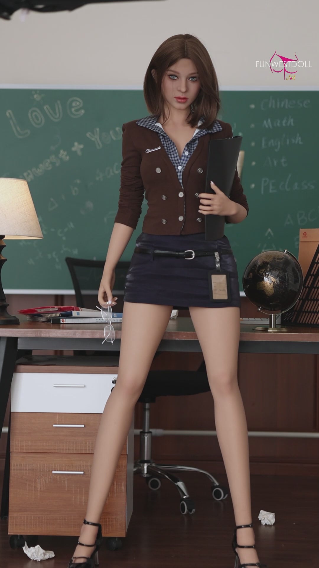 Sheila sexdukke (FunWest Doll 165 cm C-cup #057 TPE)