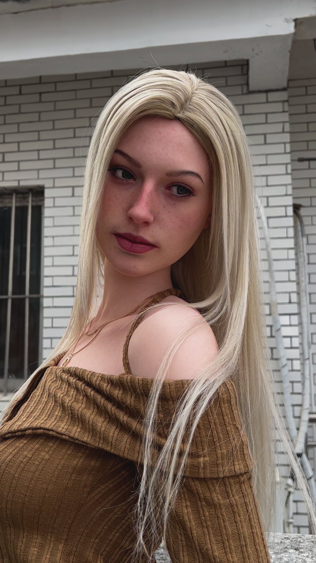 Evelina sexdukke (Zelex 175cm e-cup GE41-1 silikon)