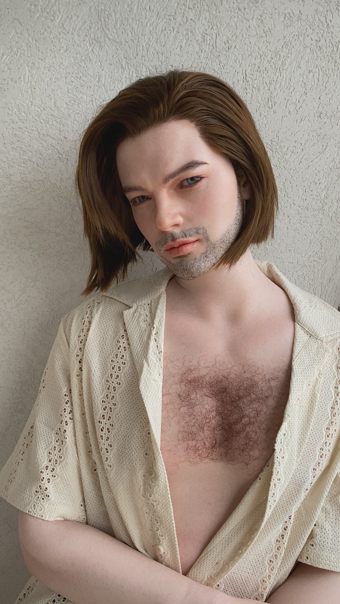 Cæsar mannlig sexdukke (Starpery 180 cm silikon)