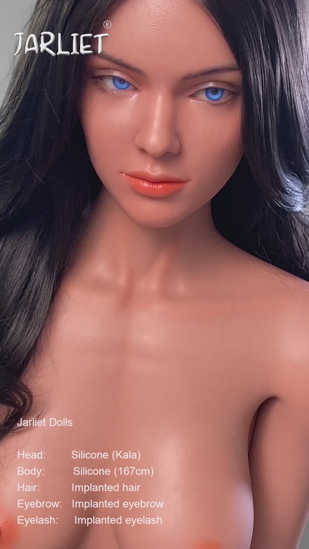 Naken sexdukke (Jarliet 167cm B-cup Silikon)