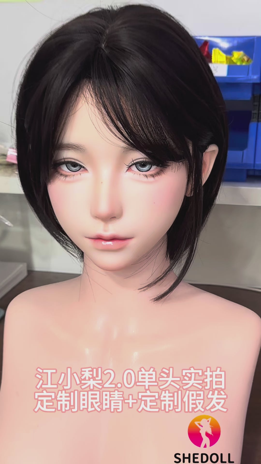 Lina sexdukke (SHEDOLL 152 cm A-cup #SH200 2.0 silikon)