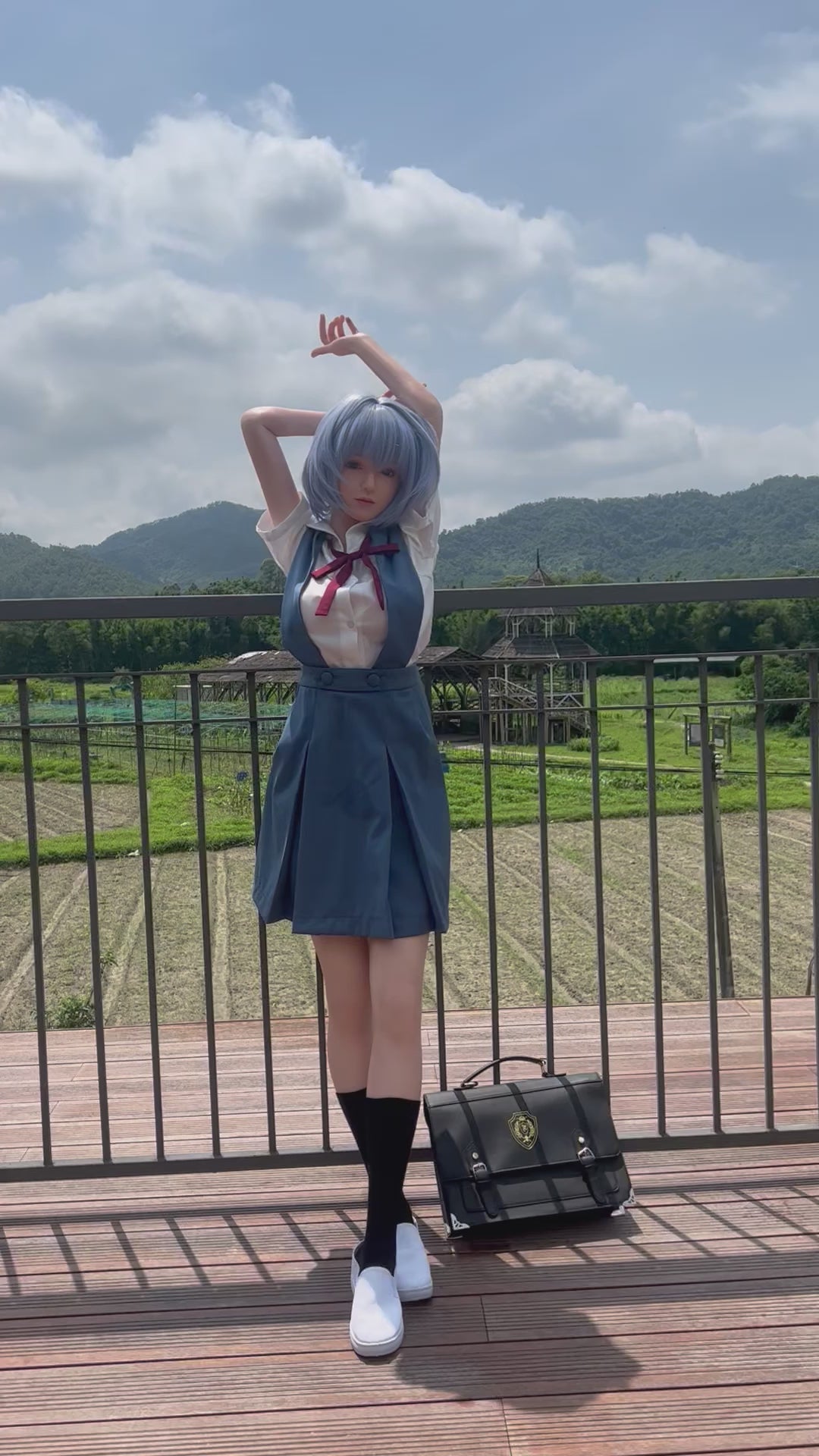 Rei sexdukke (Game Lady 156 cm D-cup Anime nr. 03 silikon)