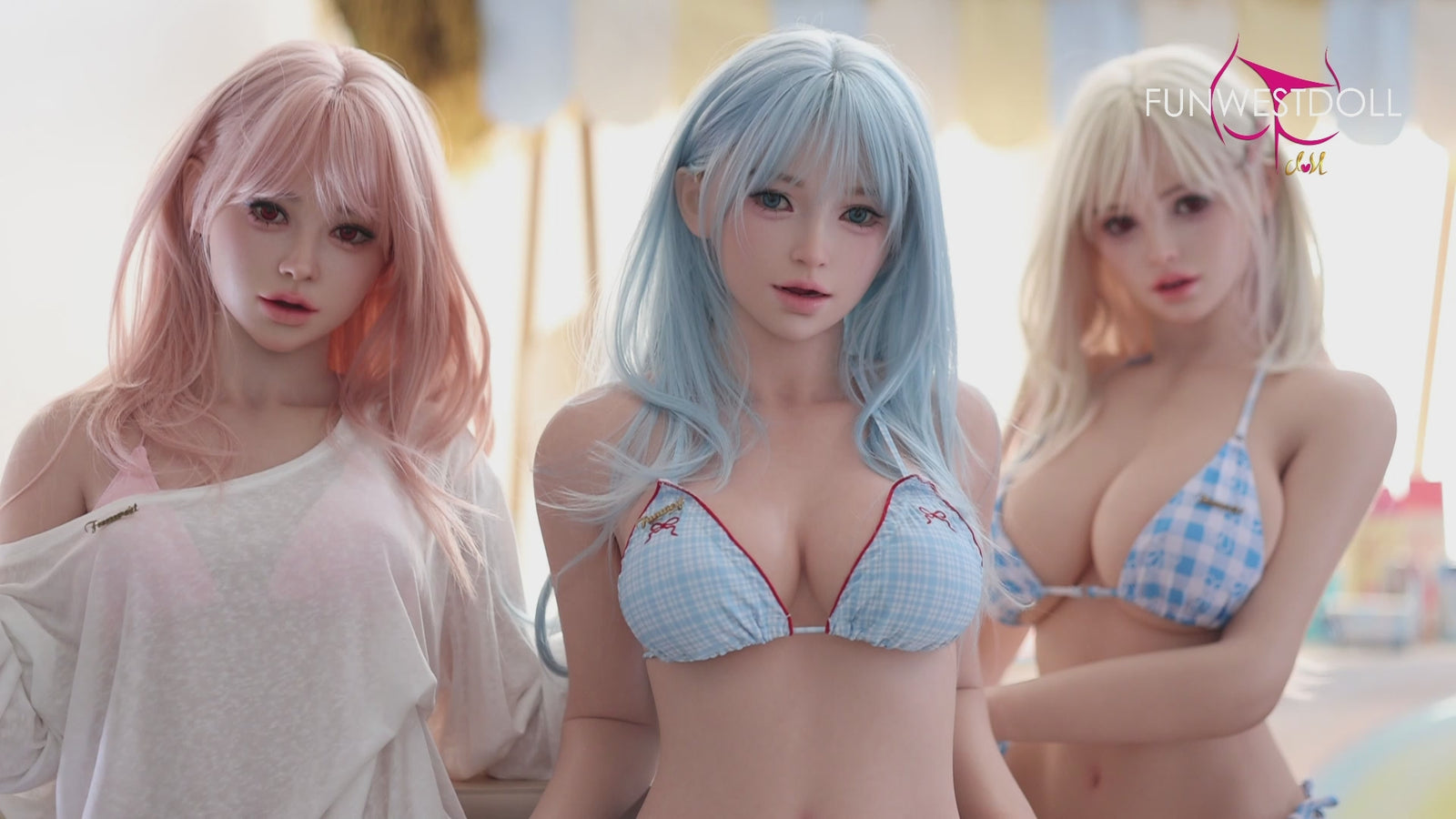 Lucy Sex doll (FunWest Doll 159cm A-cup #032SJ RST Silicone)